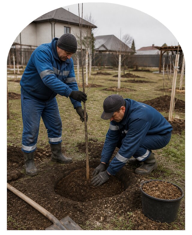 Посадка плодовых деревьев в Ставрополе по цене от 2596 р. | Метпроект-Ств